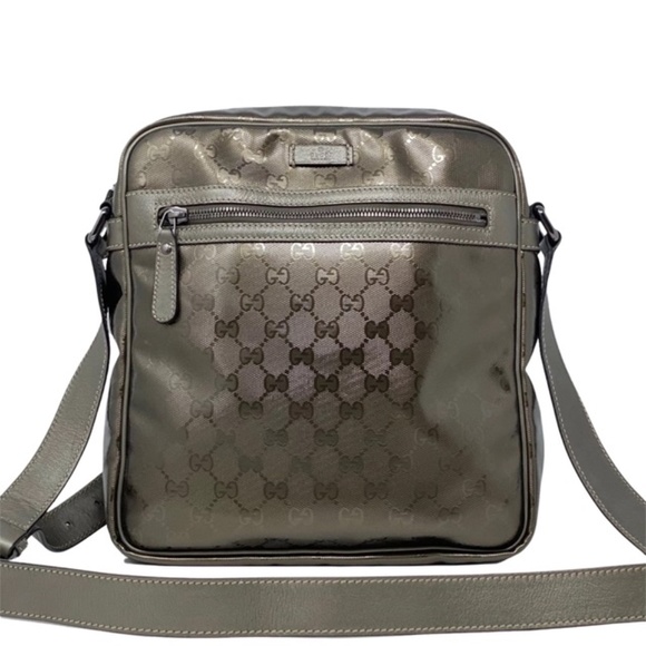 Gucci Coated Canvas Imprime Messenger Bag - Picture 1 of 10
